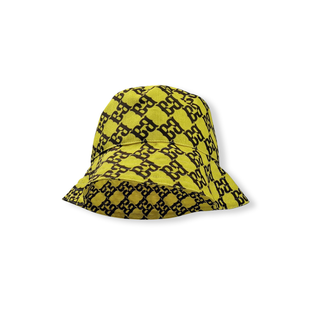 Brown BB Motif Amber Unisex Bucket Hat