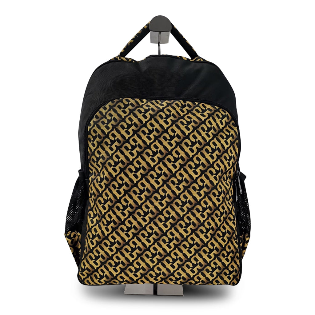 Black & Gold Morocco Barrier Breaker Multi-function Backpack